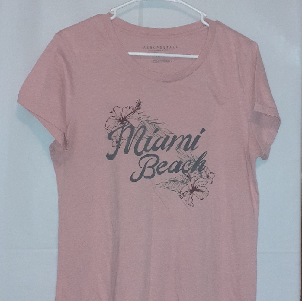 Aeropostale pinkish rose tshirt